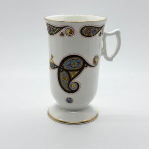 Celtic Teacup - Royal Tara Vintage, Book of Kells Design with Gold Rim